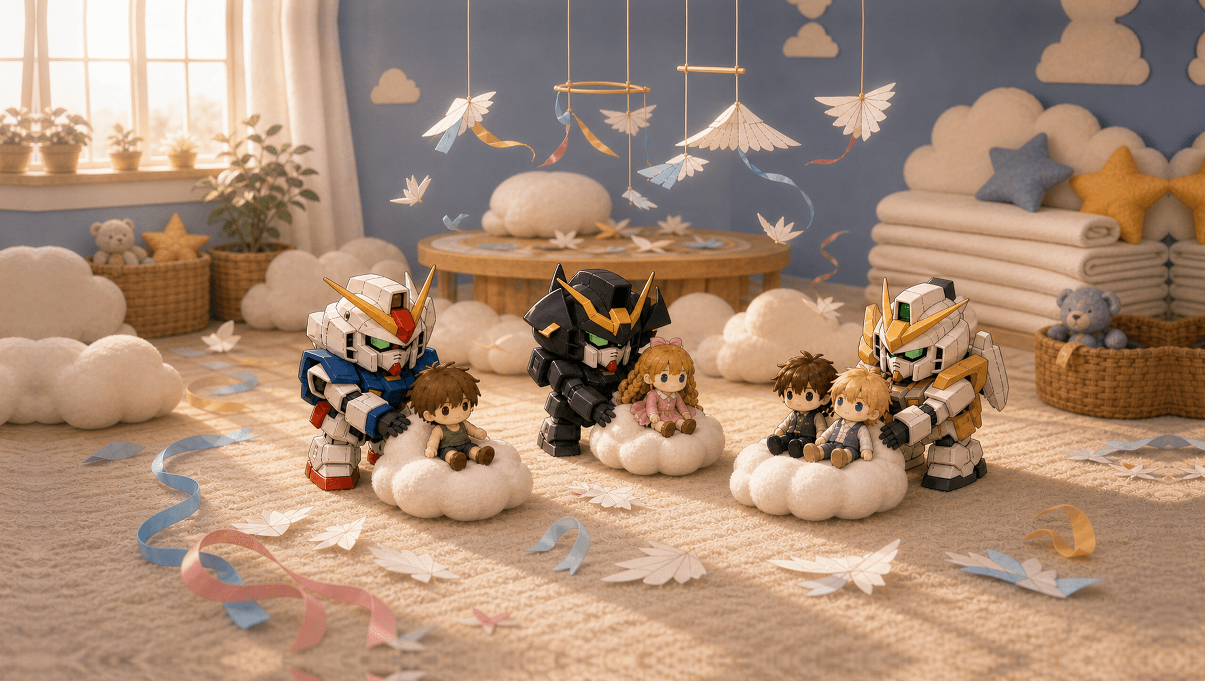 Wing Gundam Large mat artwork