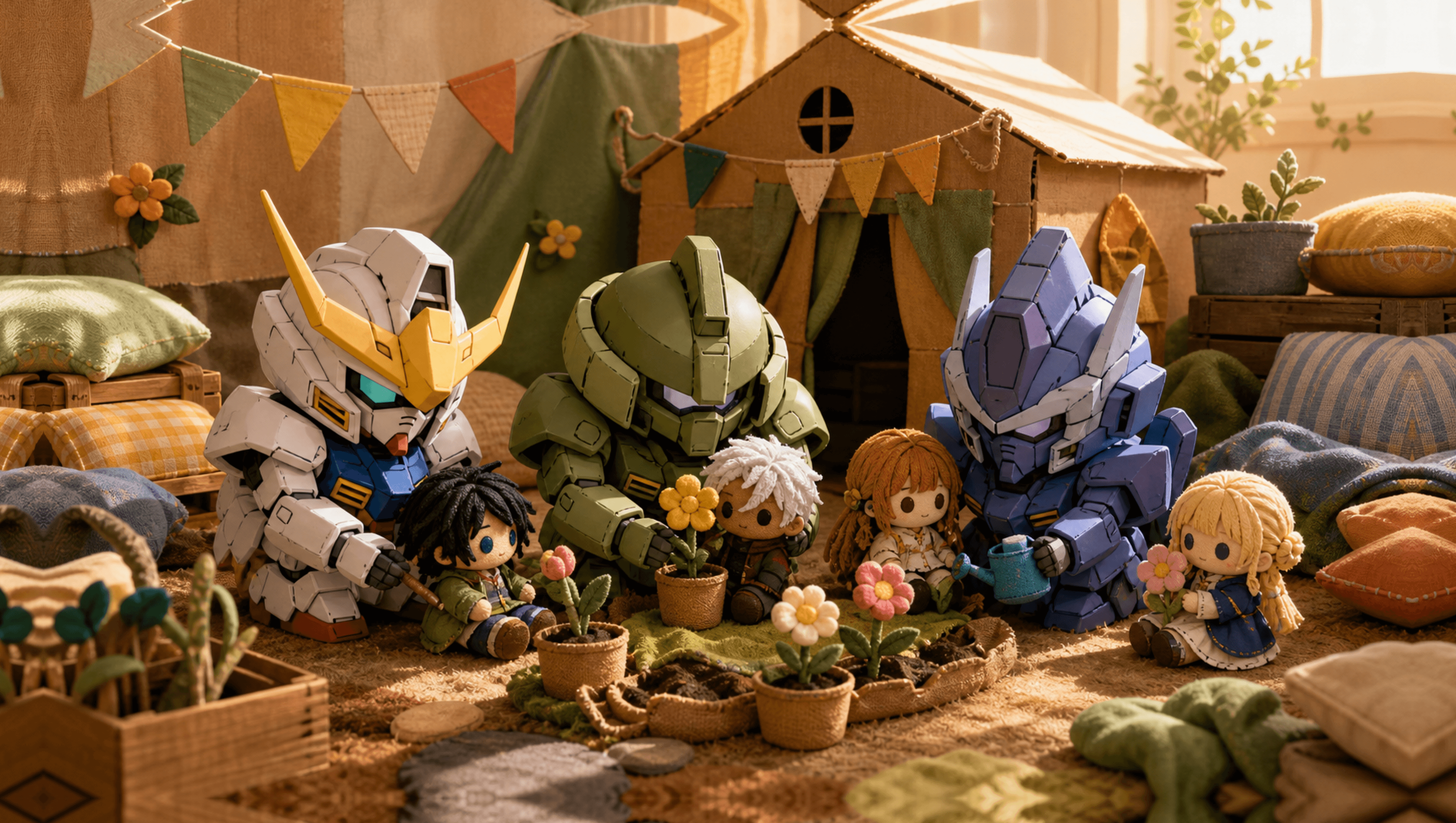 Iron Blooded Orphans — Study 06 Large mat artwork