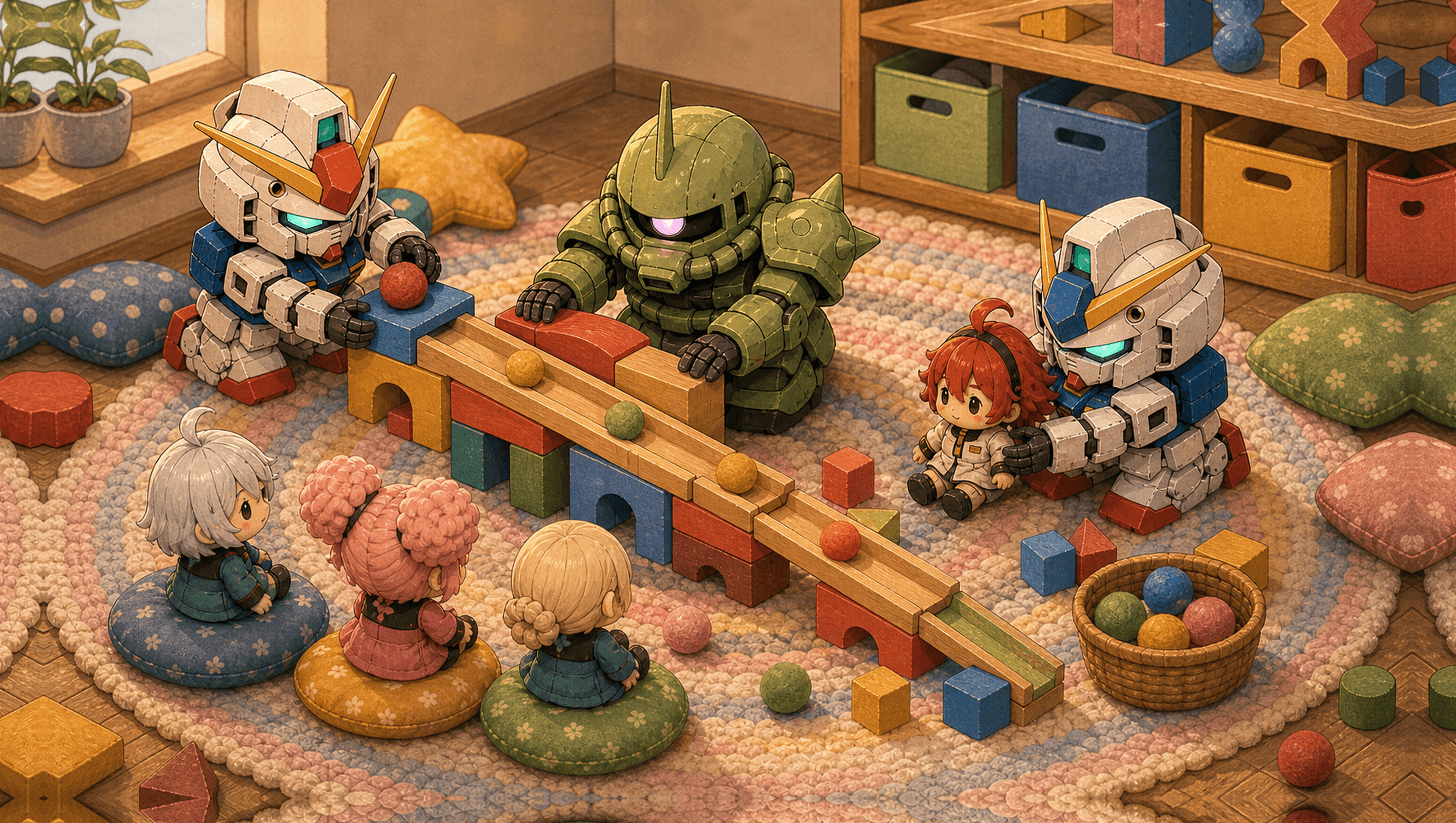 Block Ramp Large mat artwork