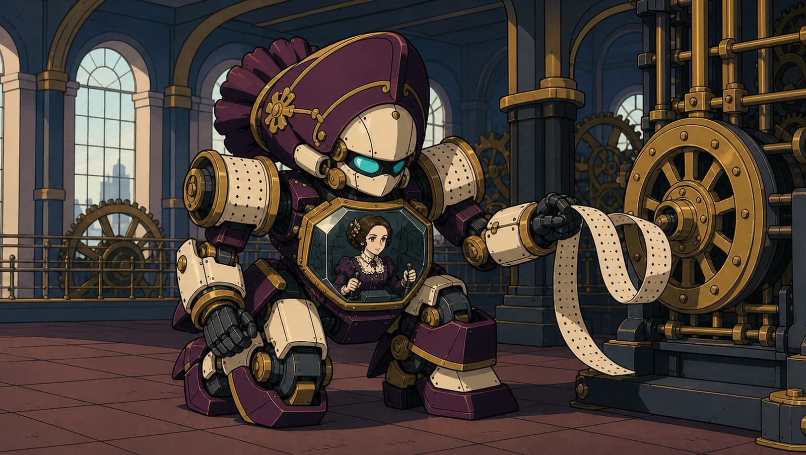 The Analytical Engine Has Legs mat artwork