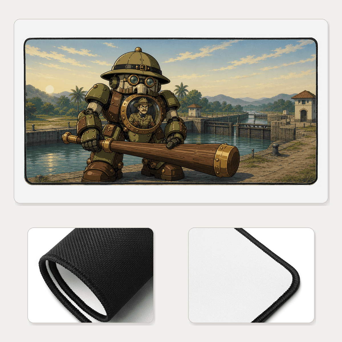 The Big Stick Doctrine mat artwork