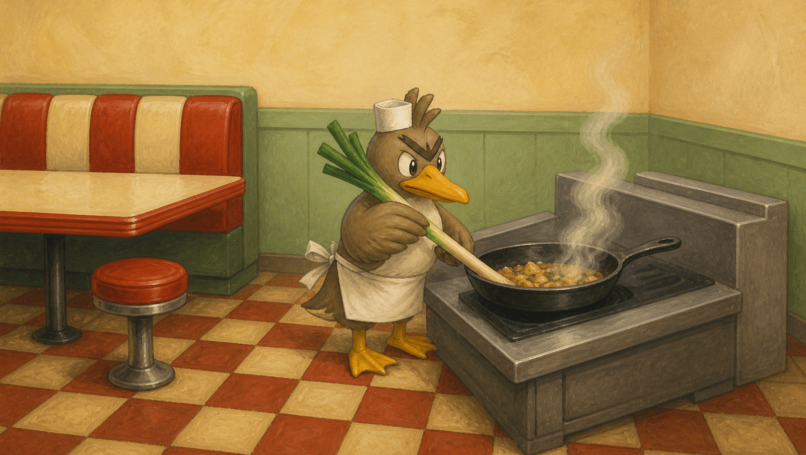 Farfetch'd Line Cook mat artwork