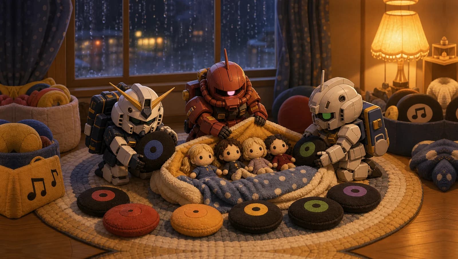 Midnight Record Club mat artwork
