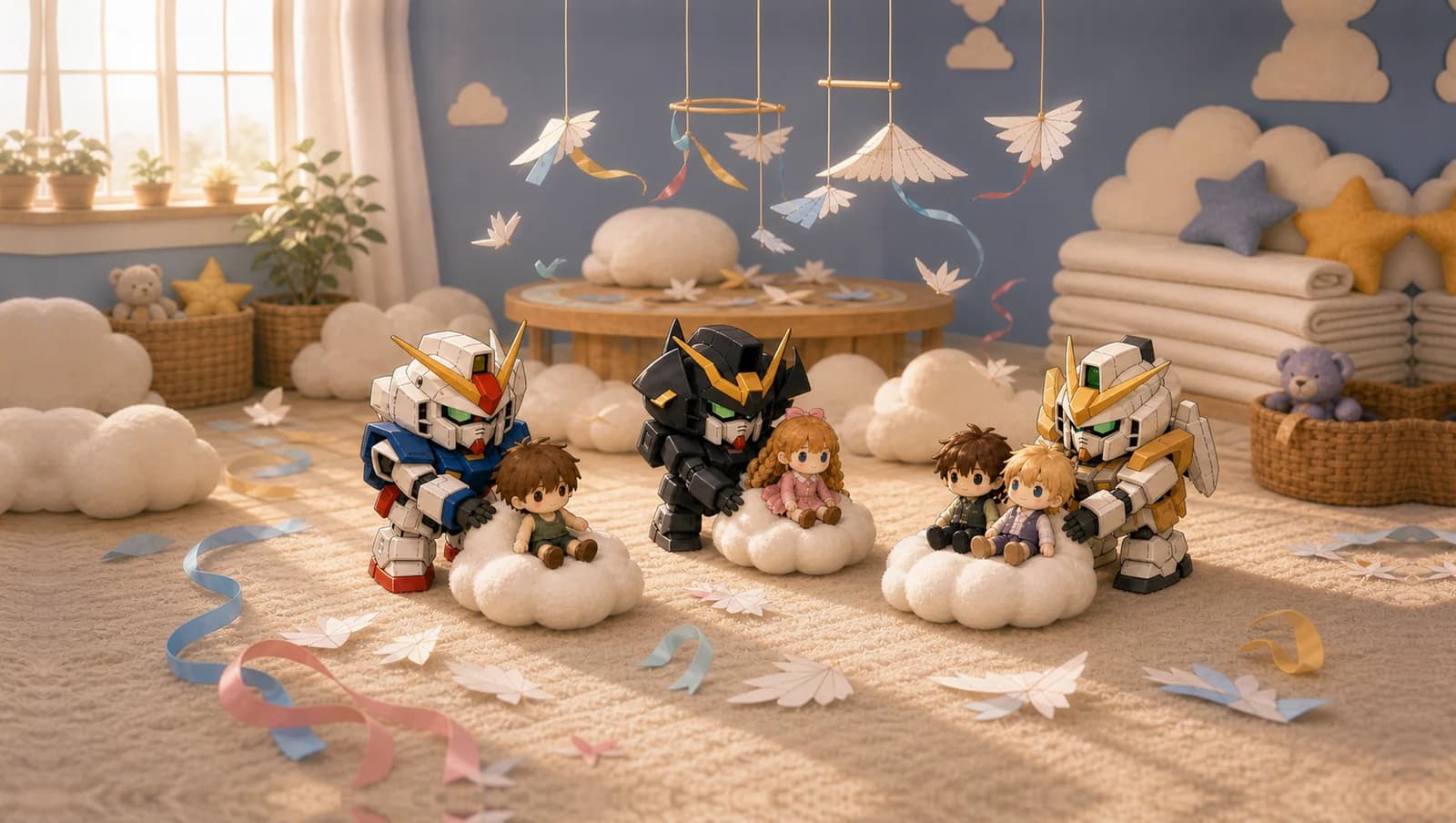Wing Gundam mat artwork