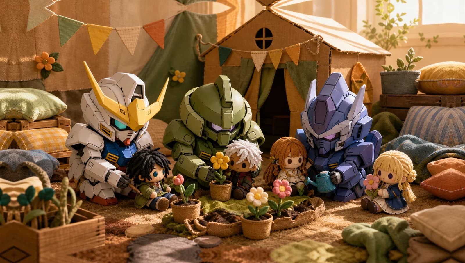 Iron Blooded Orphans — Study 06 mat artwork
