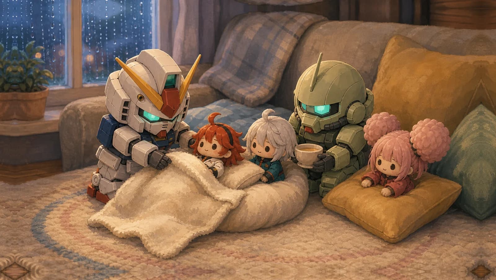 Doll Care mat artwork