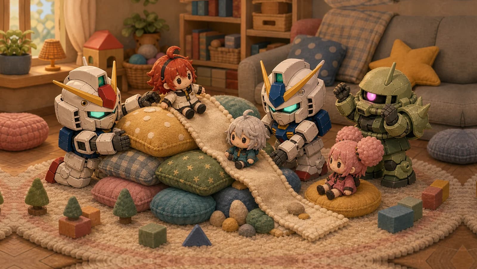 Cushion Mountain mat artwork