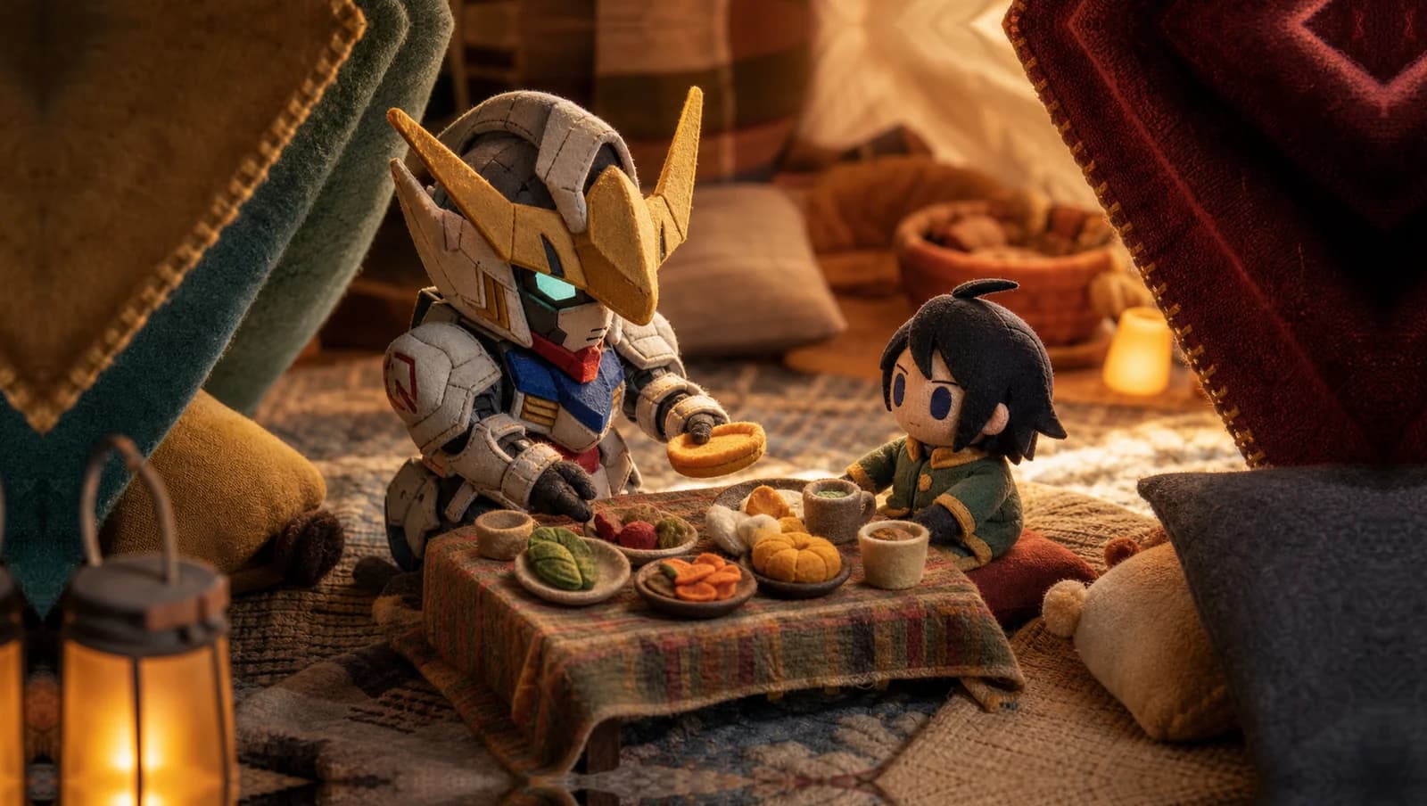 IBO Camping Supper mat artwork