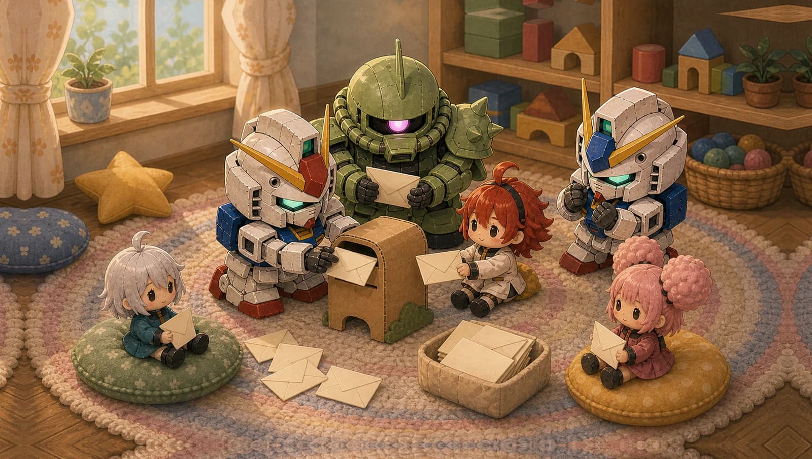 Blank Envelope mat artwork