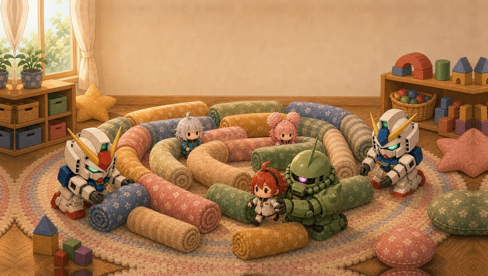 Blanket Maze mat artwork