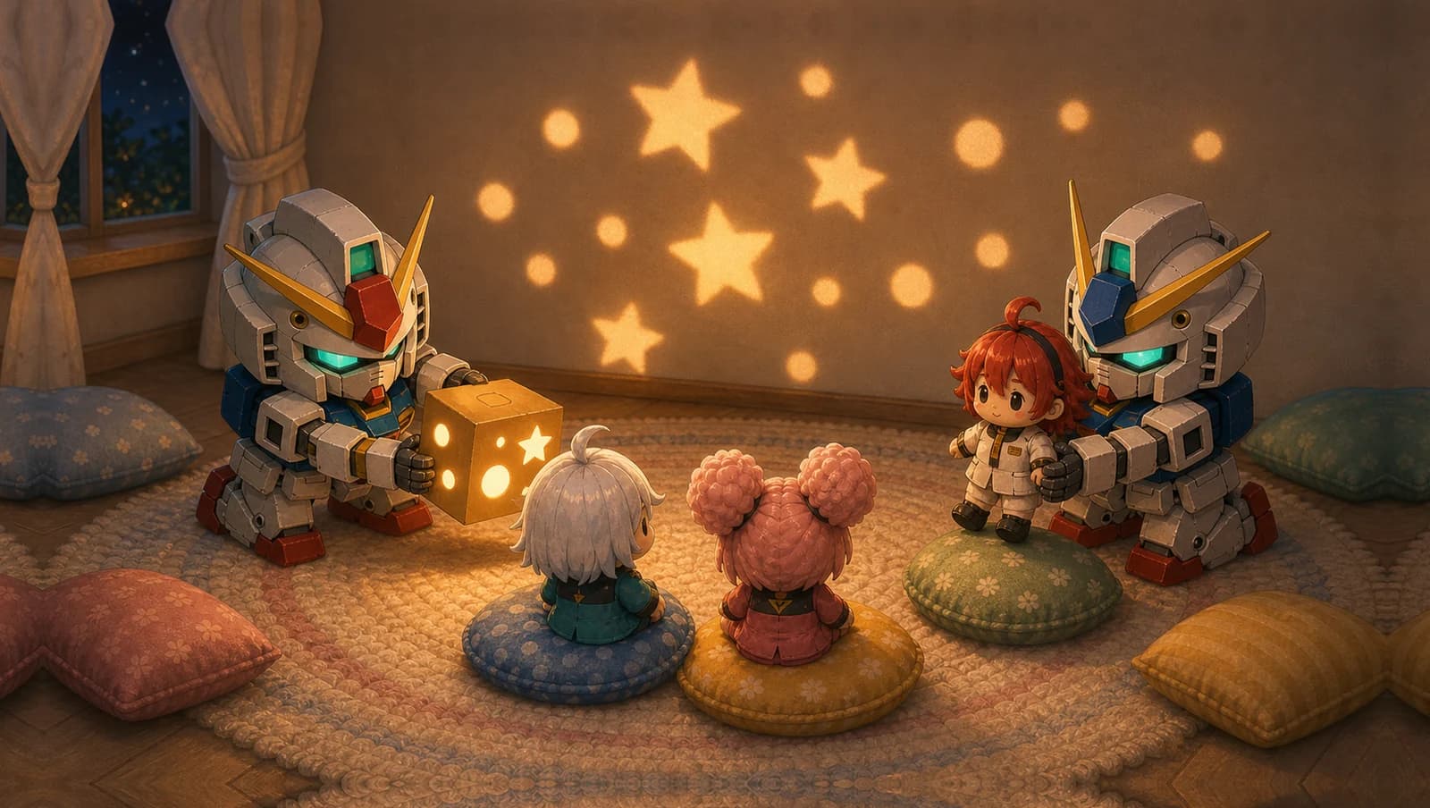 Shadow Story Time mat artwork