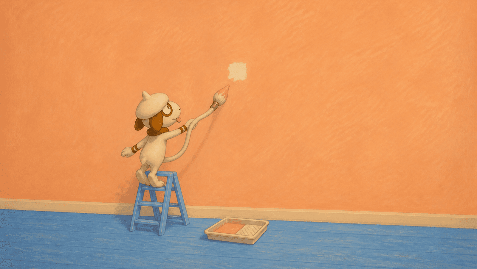 Smeargle House Painter mat artwork