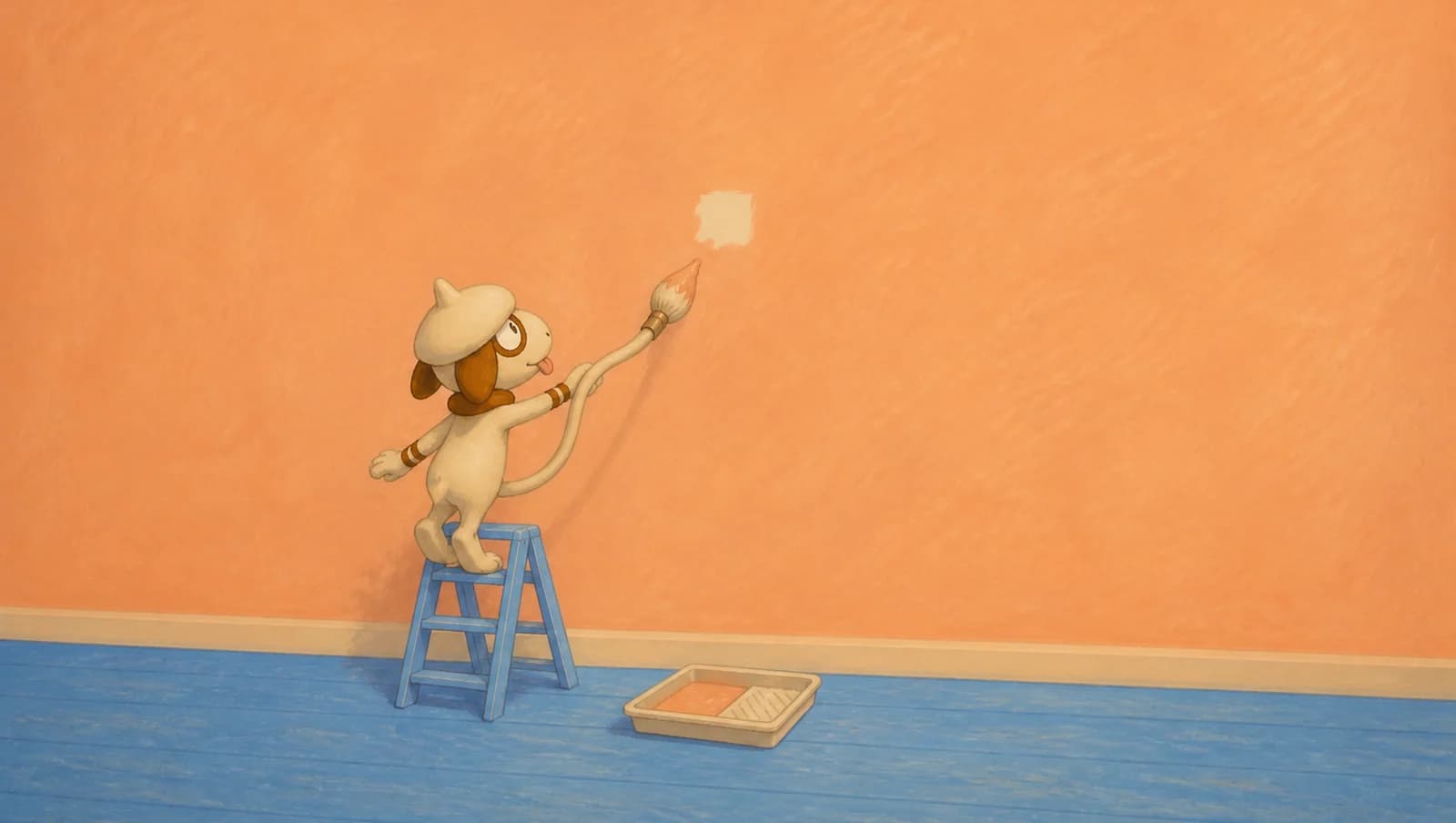 Smeargle House Painter mat artwork