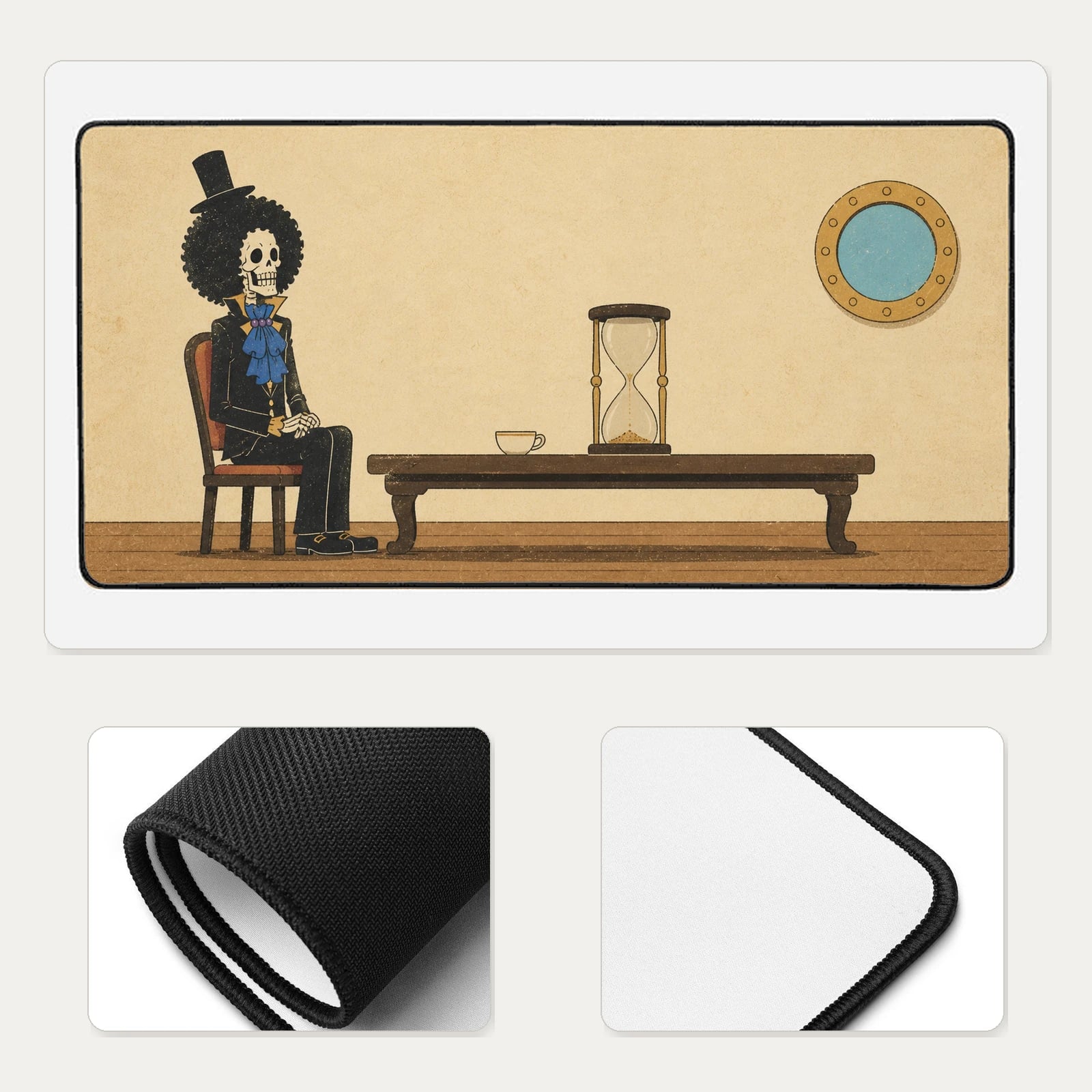 Brook’s Tea Steeping Interval mat mockup