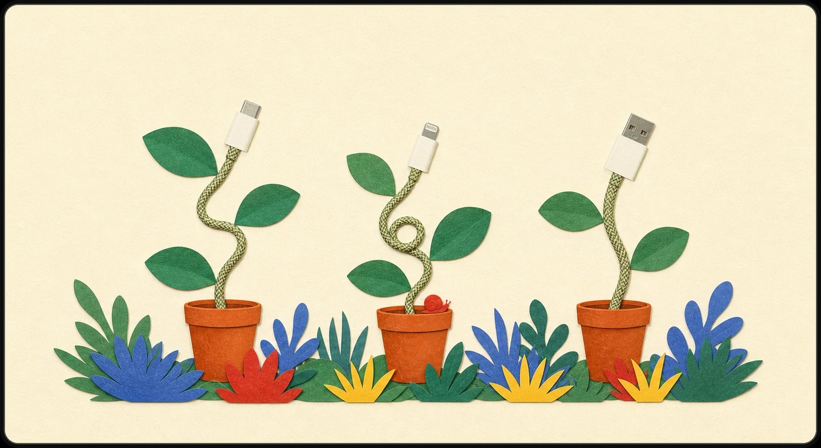 Cable Garden mat artwork