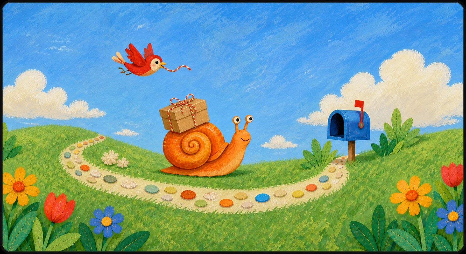 Priority Shipping mat artwork