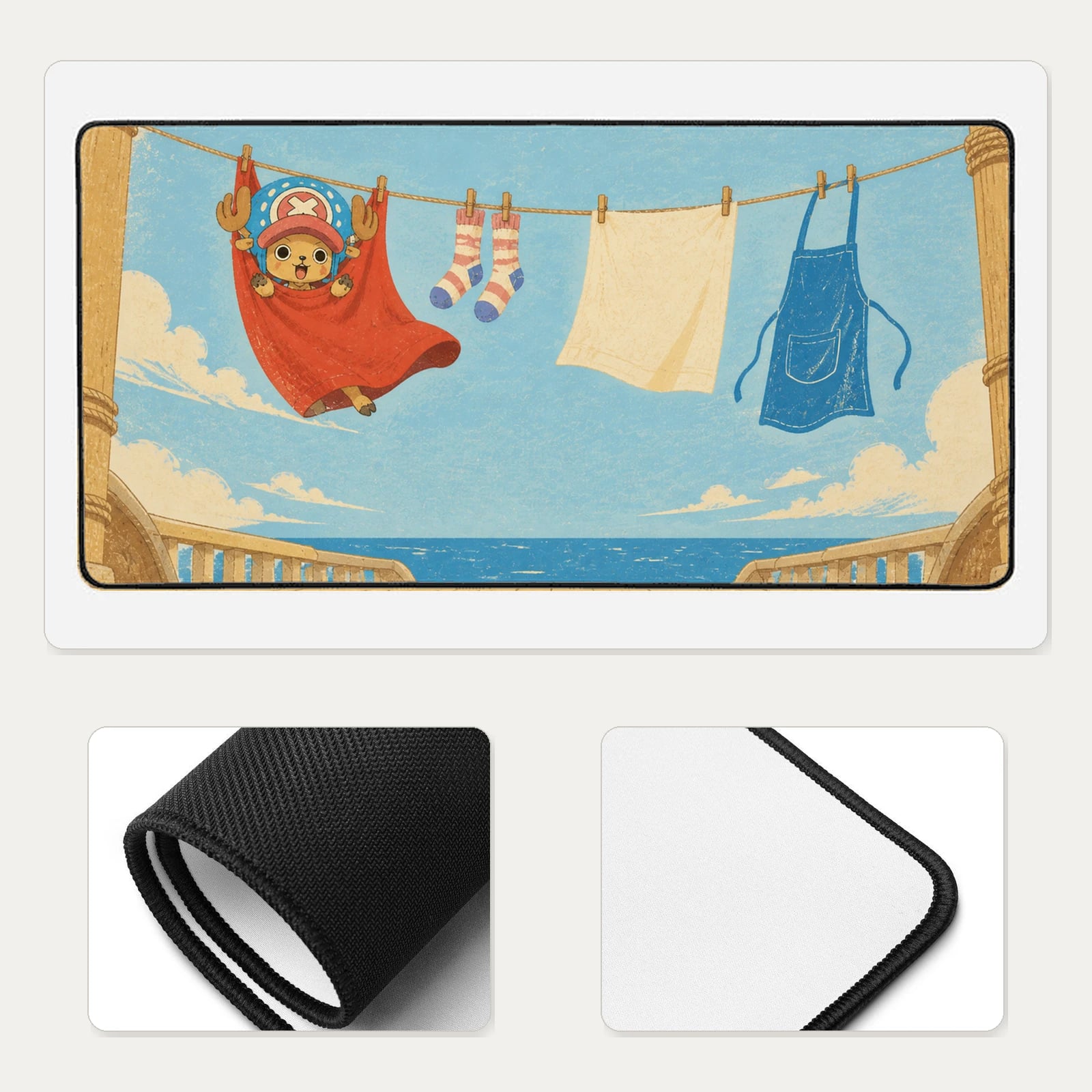 Sunny Laundry Day mat mockup