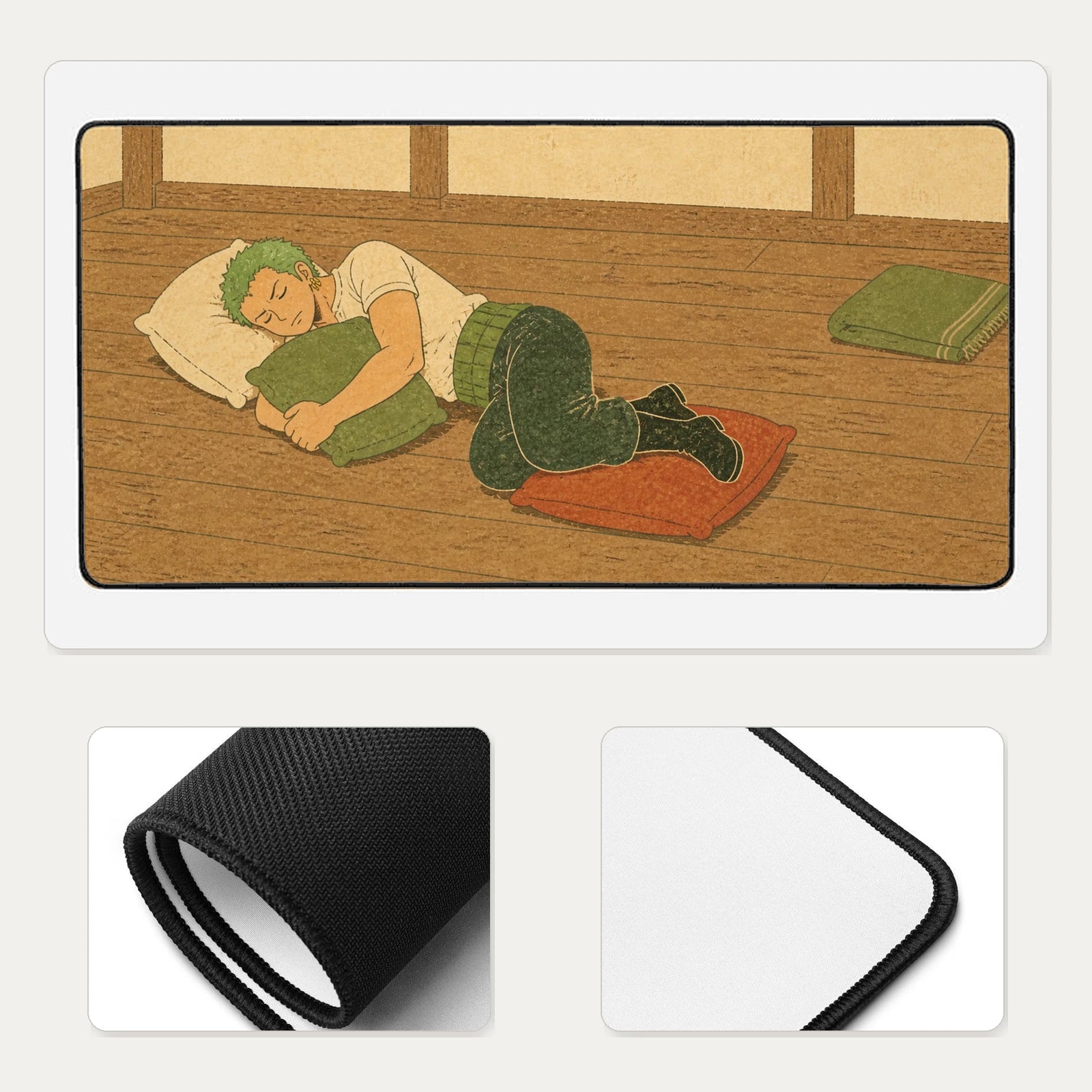 Three-Pillow System mat mockup